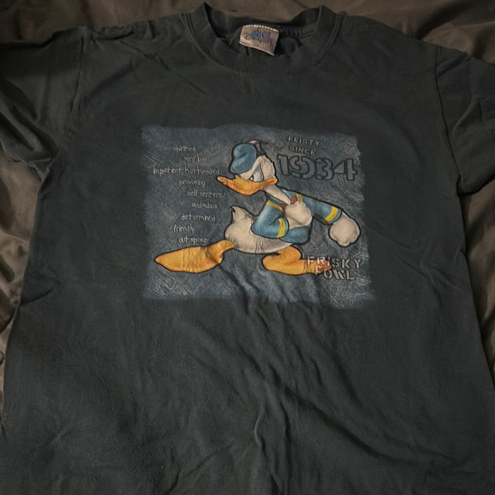 Disney Donald Duck Graphic Tee - Dark Blue